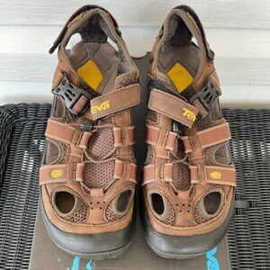 Teva Men's Omnium Sandal, Brown,11.5 M US